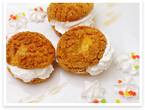 さっくさくのクッキーシュー